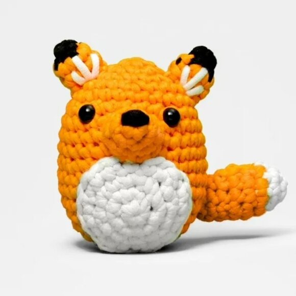 The Woobles Beginner Crochet Amigurumi Kits - Felix the Fox - Picture 2 of 4